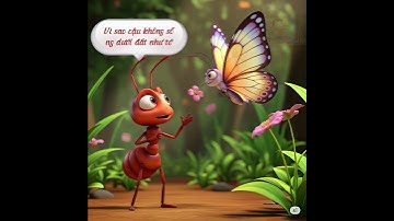 Chuyện Kiến tò mò và Bướm lấp lánh-truyện cổ tích-cổ tích-đồng dao-thơ hay cho bé#behocnoi