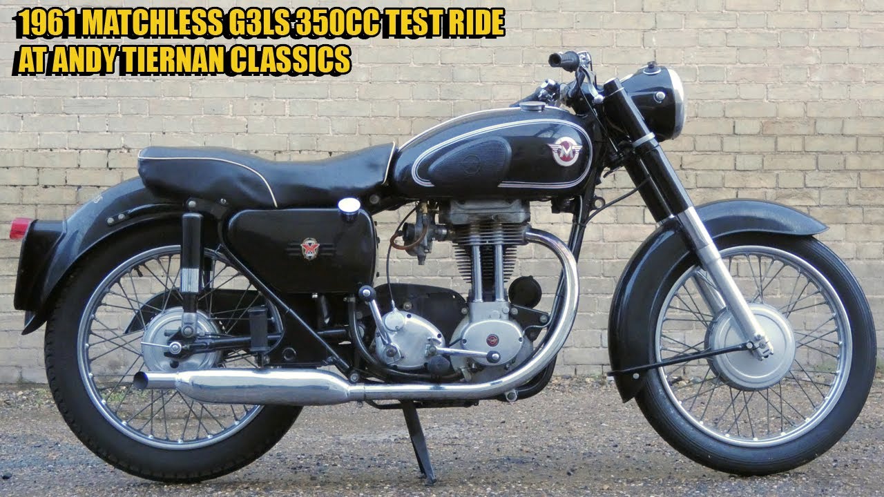Мотоцикл Matchless G3LS 350cc 1961 года выпуска в коллекции Andy Tiernan Classics 