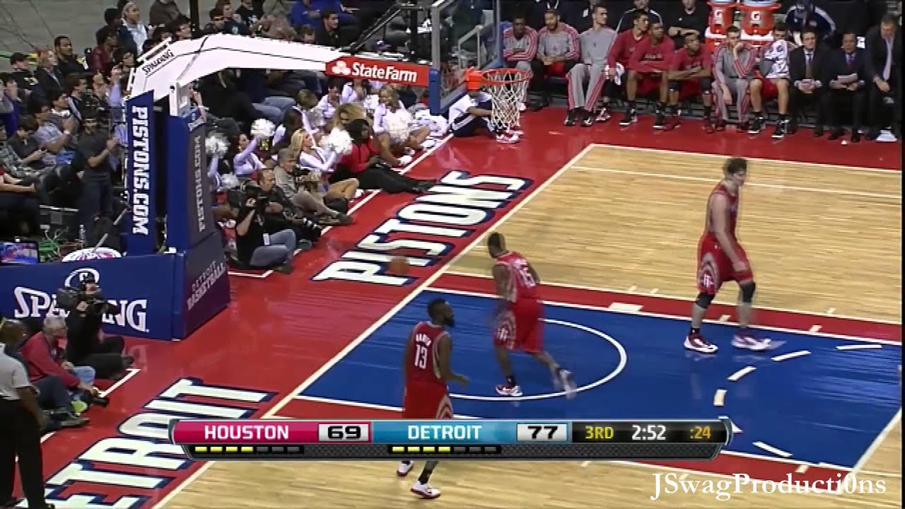 HD - Houston Rockets vs Detroit Pistons - James Harden Rocket Debut - 10.31.2012