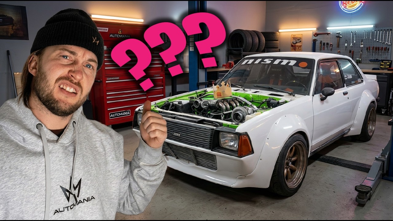 WIDEBODY KITTIÄ DATSUNIIN? MERSUSTA AKKU TAKAKONTTIIN | HALLIVLOG #6