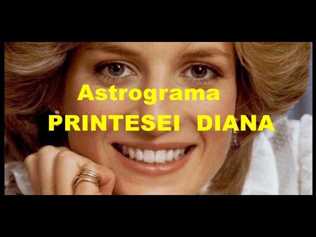 ASTROGRAMA PRINTESEI DIANA
