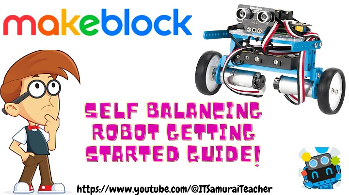 Self-Balancing Robot Getting Started Guide