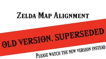 The Legend of Zelda map alignment presentation, version 1