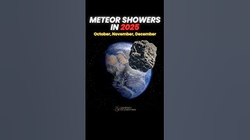 Meteor Showers in Late 2025! ☄️🤯 #science #bloodmoon #sciencefacts #moon
