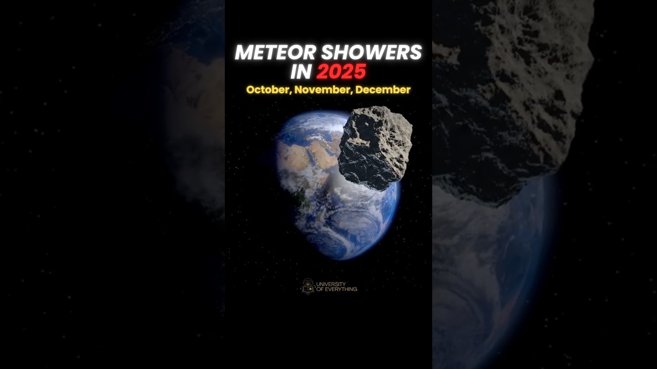 Meteor Showers in Late 2025! ☄️🤯 