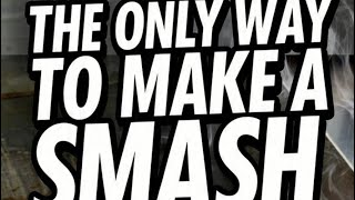 Smash burger the only way 