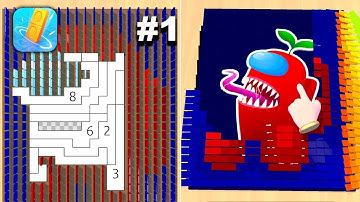 Color Domino - New Release - Hyper Hybrid Casual - Gameplay Walkthrough (iOS & Android)