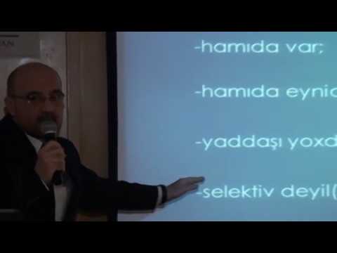 "Kron xəstəliyi və xoralı kolit" adlı elmi-təcrübi konfrans.I hissə