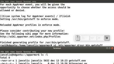 Creating a custom  AppArmor profile