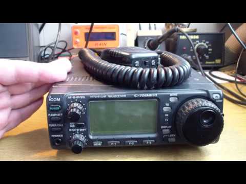 Icom IC-706MK2G no power on HF band (repair) - YouTube