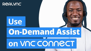 Learn how to use VNC Connect On-Demand Assist 2023