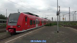 Duisburg Hbf (Trains; DB) (20200908) (16 Clips)