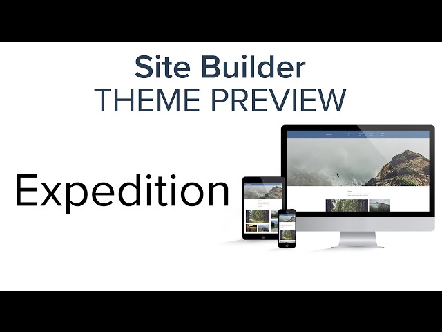 Expedition Theme - Checkfront Site Builder