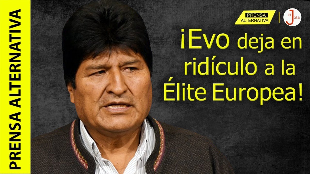 Evo desenmascara a la élite europea, que quiere premiar a Áñez por las masacres de Senkata y Sacab