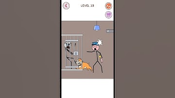 Thief puzzle LEVEL 23 Complete ✅ #shorts #youtubeshorts