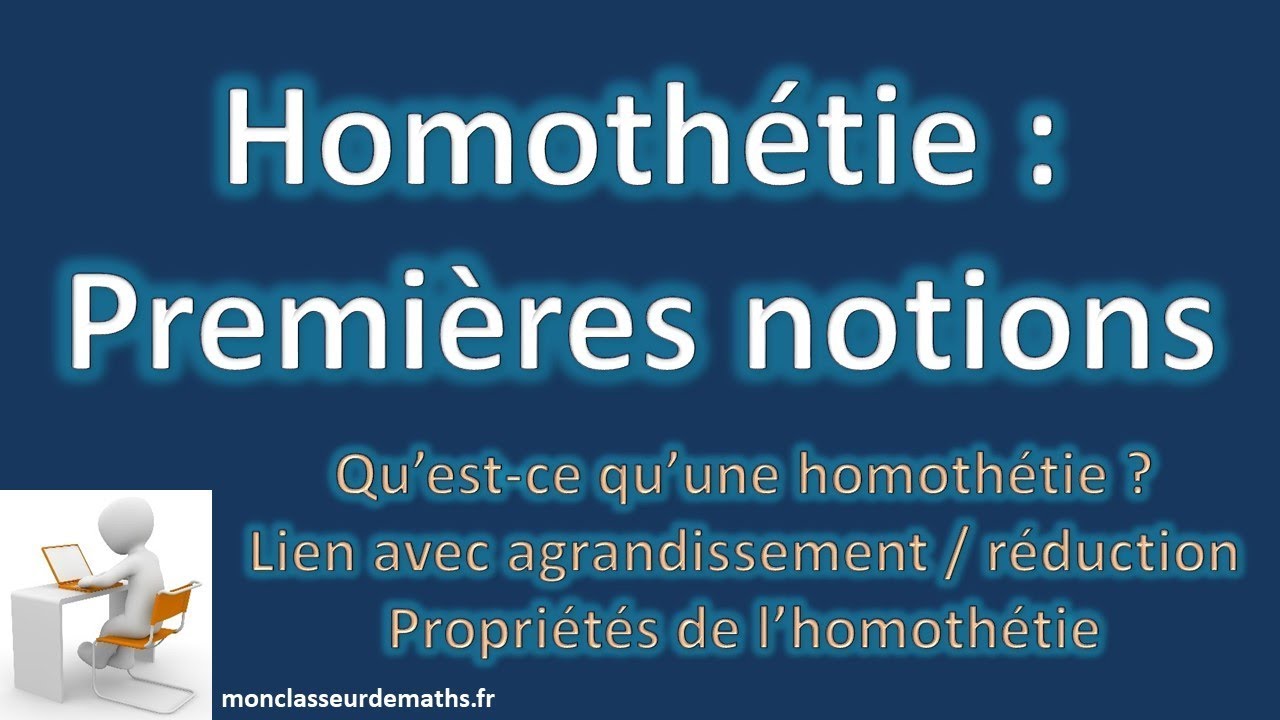 Homothétie : Premières notions