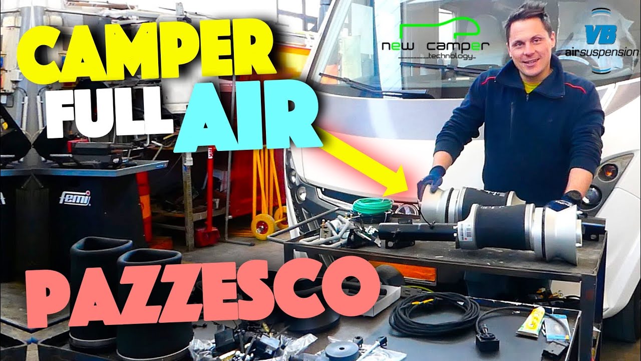 Camper autolivellante FULL AIR - ed è come viaggiare sul velluto. PAZZESCO