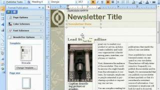 Publisher 2003 Tutorial Snapping to Guides, Rulers & Objects Microsoft Training Lesson 13.2