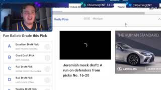 Reaction to Colts Drafting Kwity Paye