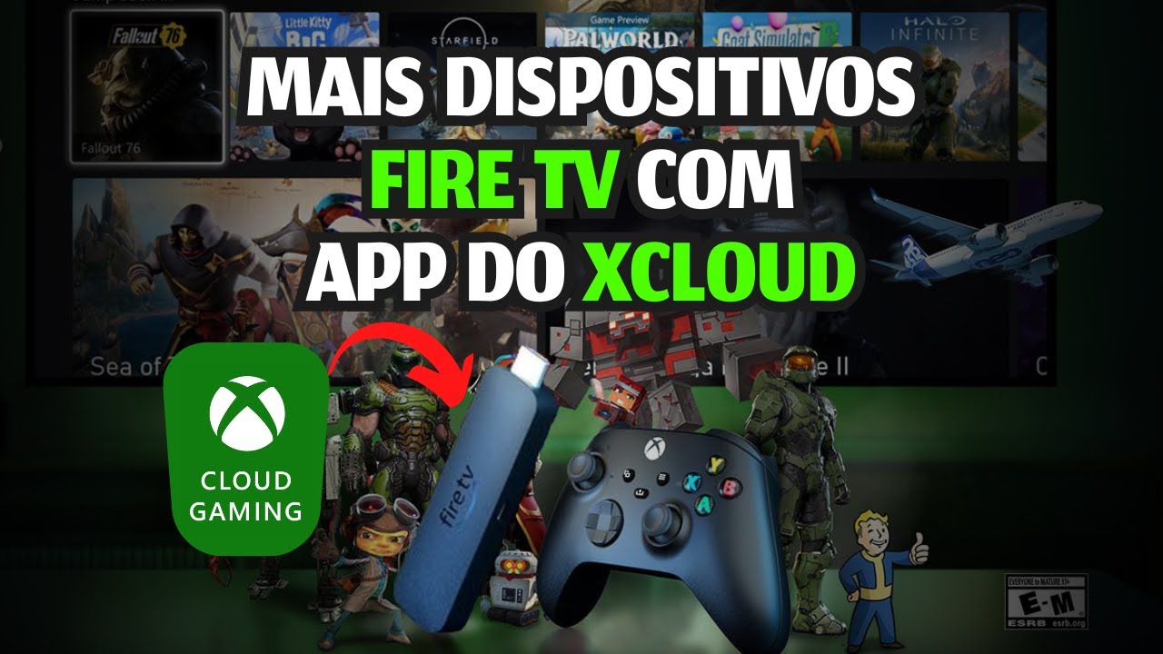 MAIS DISPOSITIVOS FIRE TV com APP OFICIAL XCLOUD! - YouTube
