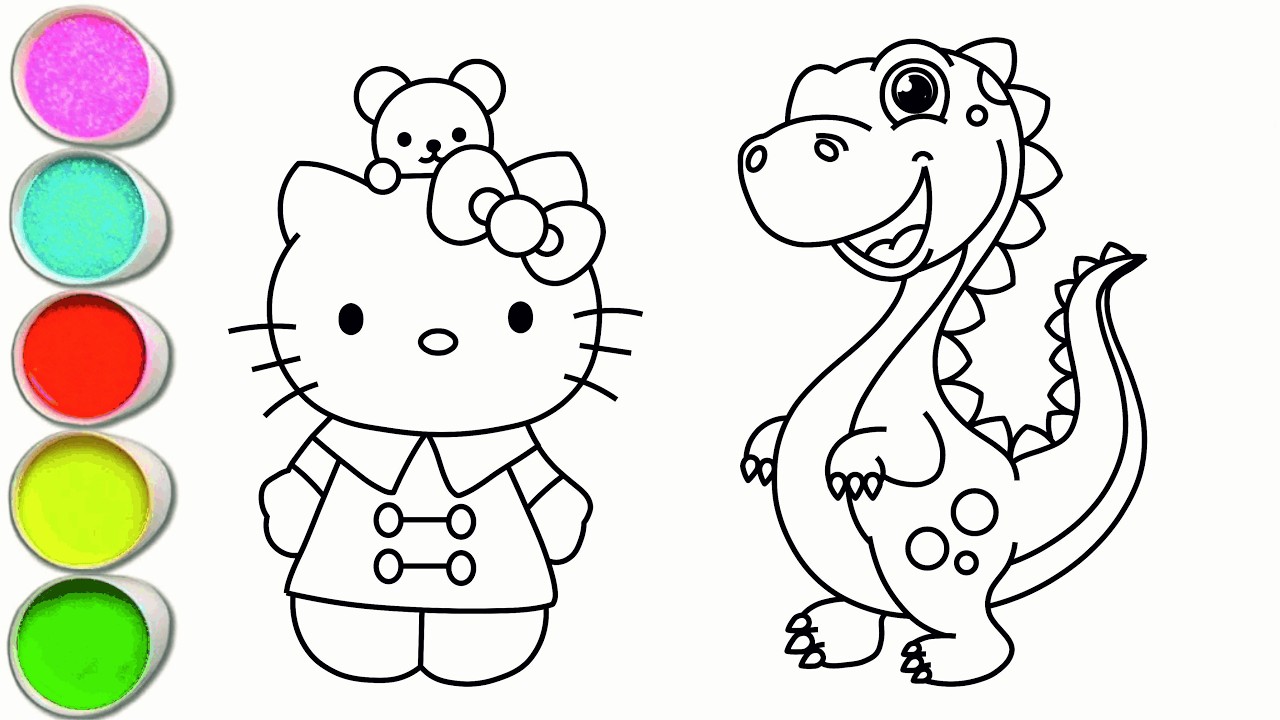 Hello Kitty and Her Dinosaur Friend