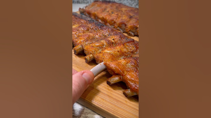 Costilla de cerdo asada estilo BBQ 🍖🥫 ¡Se deshace como la mantequilla! #recetas #youtubeshorts