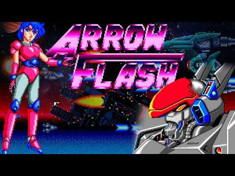 Arrow Flash прохождение [ hard ] | Игра (SEGA Genesis, Mega Drive) Стрим RUS