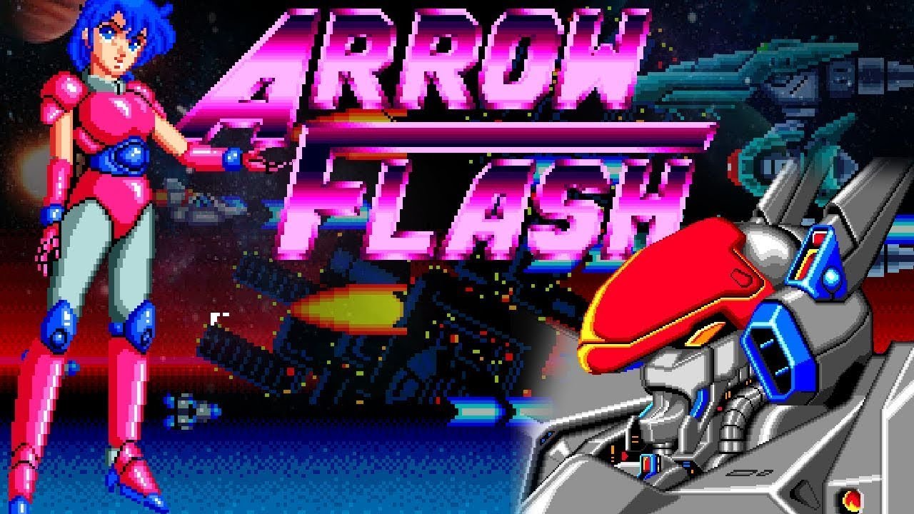 Arrow Flash прохождение [ hard ] | Игра (SEGA Genesis, Mega Drive) Стрим RUS