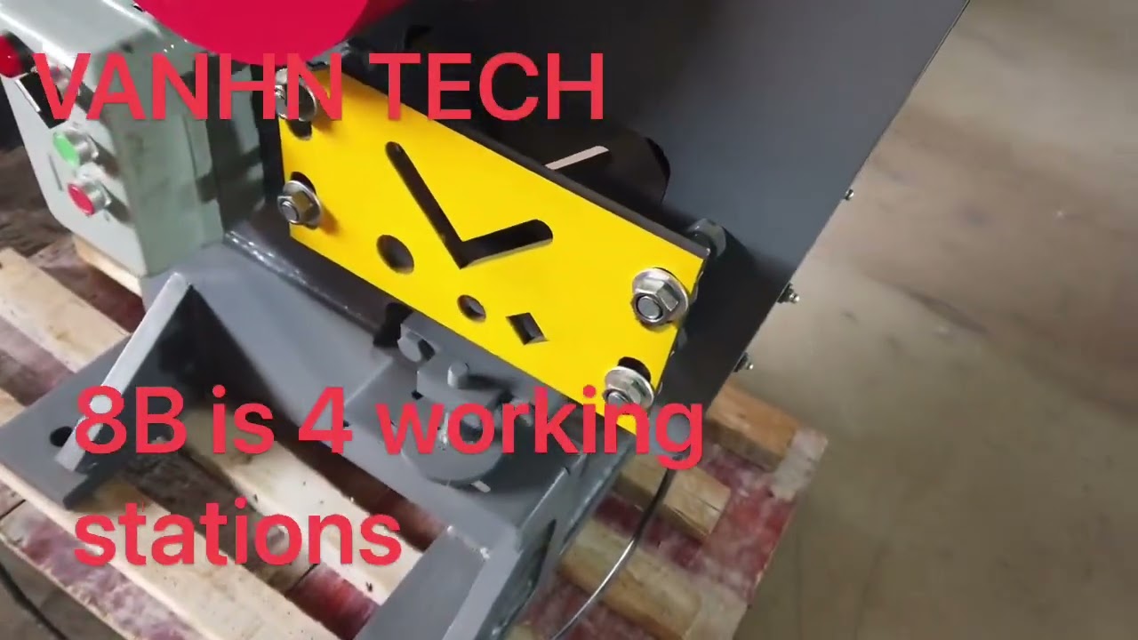 Automatic Punching & Shearing Combo Machine - Double Operations, Single Machine!