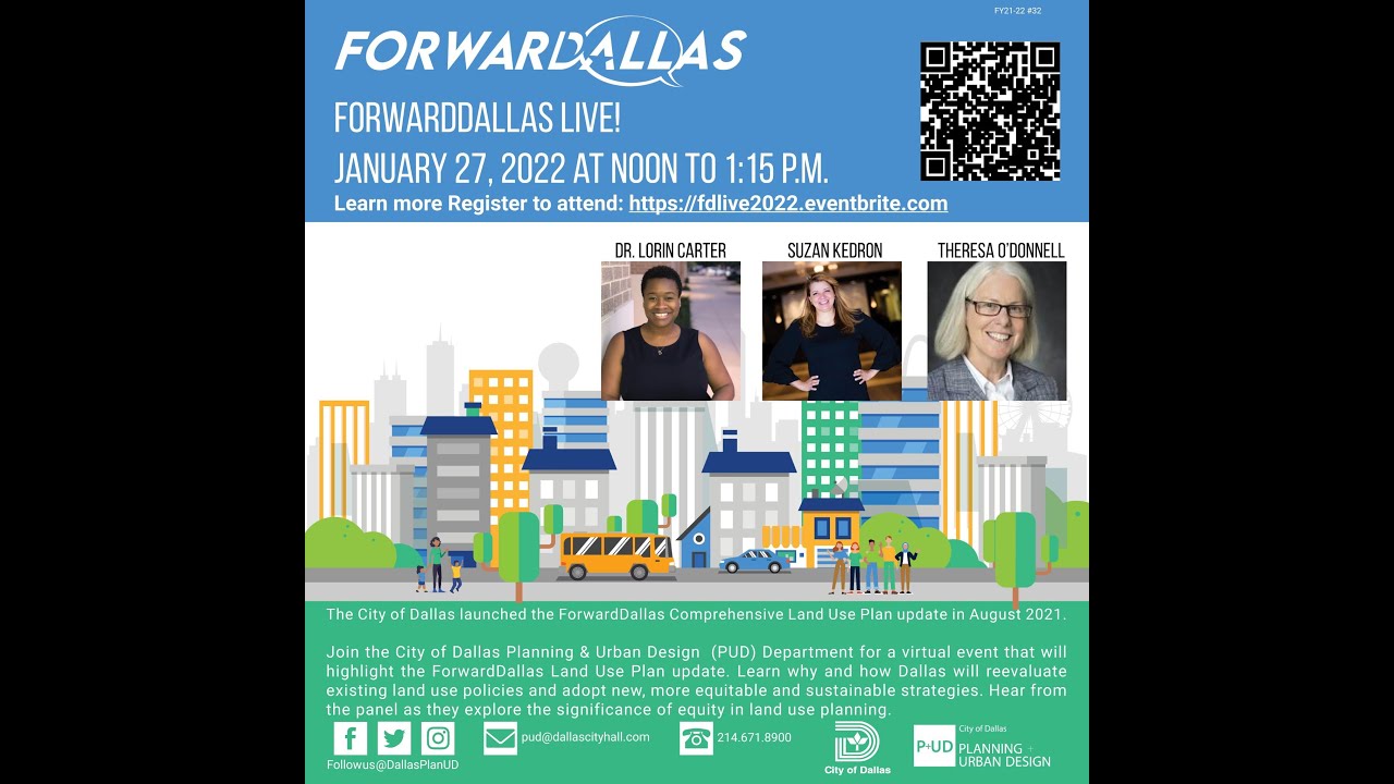 Forward Dallas Live! Meeting January 27, 2022 YouTube