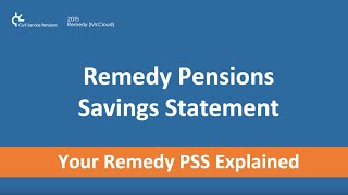 Your Remedy PSS Explained