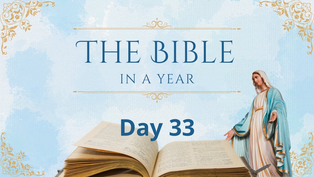 The Bible in One Year | Day 33 | Exodus 10–11, Leviticus 8, Psalm 50 | Narrated Bible