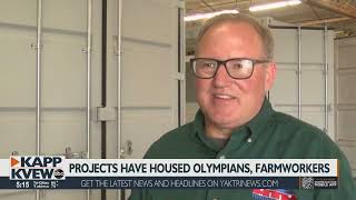 Yakima shelter uses modified shipping containers to create private refuge for homeless people screenshot 2