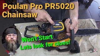 Poulan Pro PR5020 Won't StartFIXED!