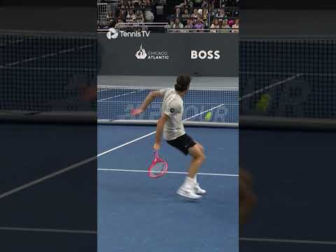 All The Angles Of Taylor Fritz CRAZY Behind-The-Back Shot 🥵