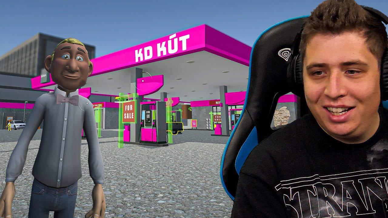 KÖZÖS BENZINKUTAS BIZNISZ!!⛽️ Pumping Simulator #1