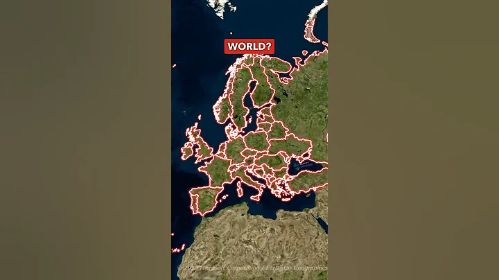The Most Complicated Border... 🔥 #shorts #geography #maps #facts #border #worldmap