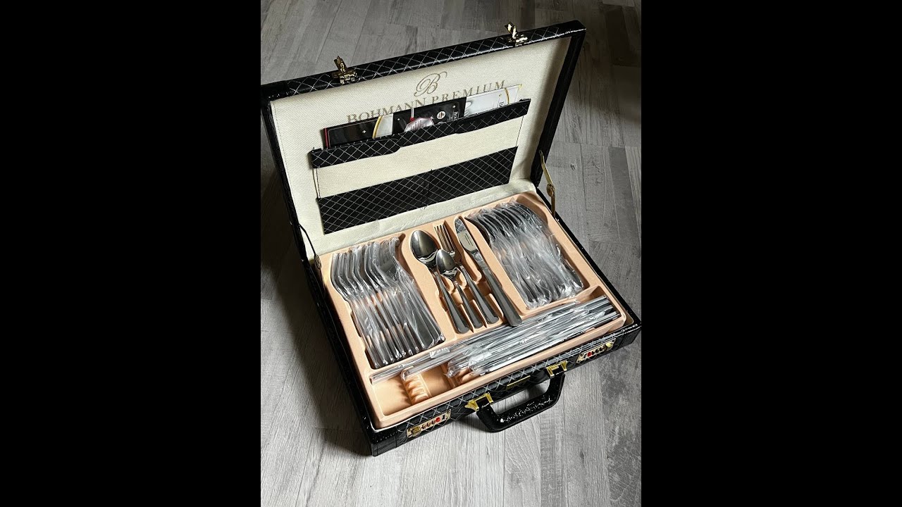 Набір столовых предметів Bohmann BP-B72-SM на 72 предмети