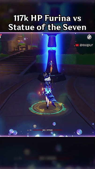 117K HP FURINA VS STATUE OF THE SEVEN