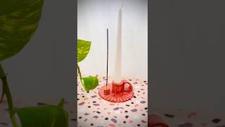 DIY Candle Holder(6/10)| جاشمعی با خمیر داس #diy #handmade #craft #clayart #homedecor #خمیر_داس