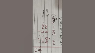 Solved sums of profit & lass part 2..Class 7 Book- RD Sharma