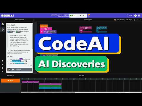 CodeAI Lesson 6.3 Loops - Explore | Answer Tutorial | CS Discoveries + AI Discoveries | Code.org