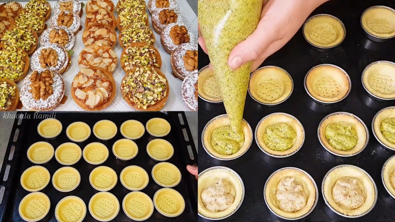 جميع اسرار تارتوليت ب3 حشوات مختلفة بطريقة جد مبسطة و سهلة و النتيجة رائعة بحال ديال المخابز الكبرى👌