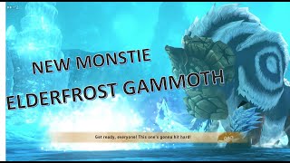New Monstie Elderfrost Gammoth Monster Hunter Stories 2