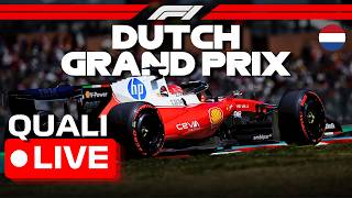 Live 🔴 F1 2026 Dutch GP - Sprint QUALI | Who will Win Sprint Pole Dashboard + Commentary 🇳🇱
