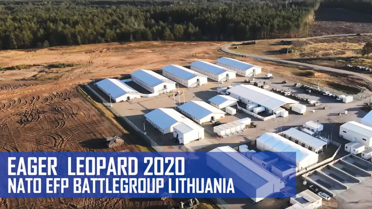 EAGER LEOPARD - Engineering - NATO eFP Battle Group Lithuania