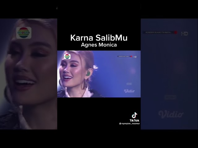 KARNA Salib-Mu ✝️------ AGNEZ MO. 🎉👍 @nyanyian_mazmur🎼 class=