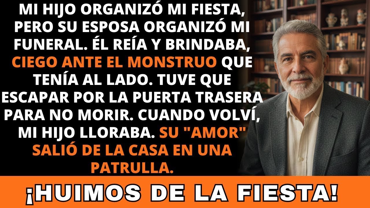Mi Hijo Preparaba Una Fiesta Para Mí… Hasta Que Mi Esposa Me Obligó a Salir Corriendo...