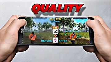 How To Increase Free Fire video Quality🤯 In Capcut | How To Edit ff Video In Capcut