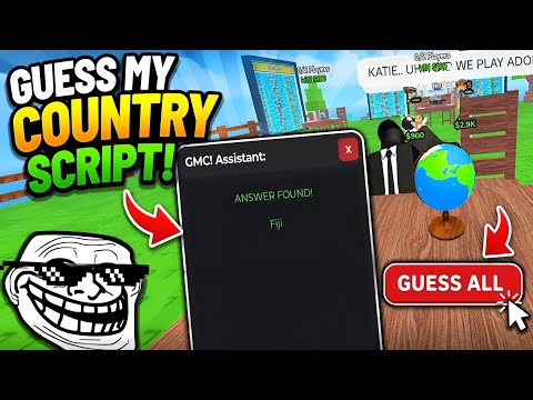 OP [🌍] Guess My Country Script | Auto Detect Country | Roblox